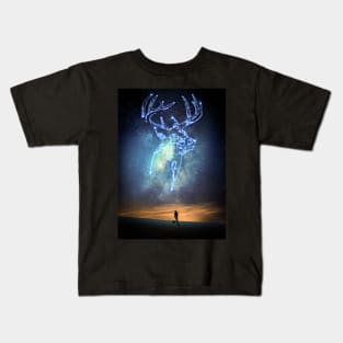 Deer Constellation Kids T-Shirt